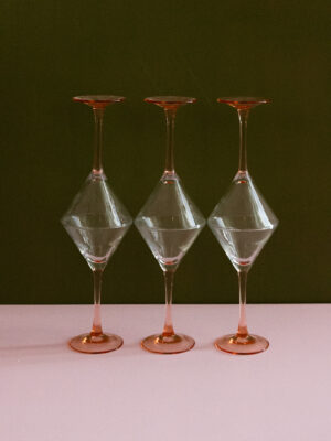 vintage cocktail glasses